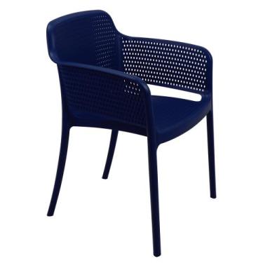 Imagem de Cadeira Tramontina Gabriela Eco Polipropileno Oceano +Clean Azul Yale