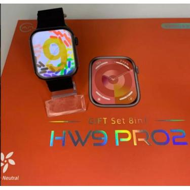 Imagem de Smartwatch HW9 Pro2 Com 7 Pulseira Lançamento 2024 Com Chat Gpt, Caixa