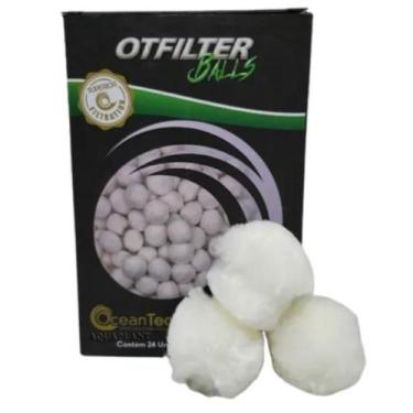Imagem de Manta Acrílica P Filtragem Mecânica Otfilter Balls 40mm 24un - OCEAN T