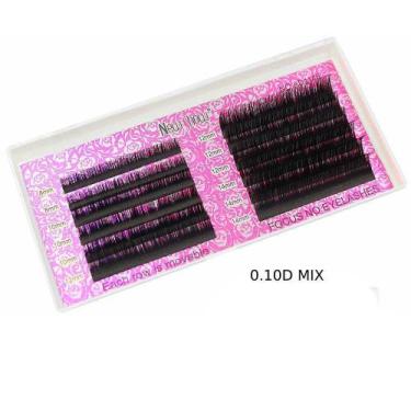 Imagem de Cílios new show mix fio a fio,  MIX 0.10 D