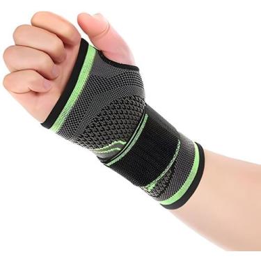 Imagem de Luva Munhequeira Alta Compressão regulável Punho Pulso - ZEM