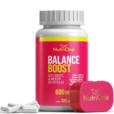 Imagem de Balance Boost (Psyllium, Spirulina, Quitosana, Picolinato de Cromo, Cafeína) 600mg 120 Cápsulas - Nutrione