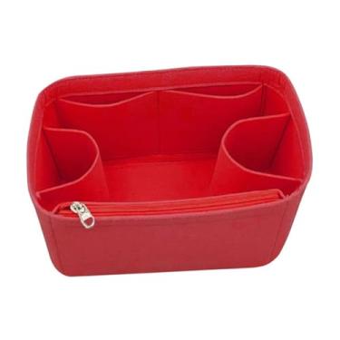 Imagem de oshhni Organizador de bolsa de feltro para bolsa de mão, forro de bolsa, organizador de bolsa de feltro, 34cm X 13cm X 22cm