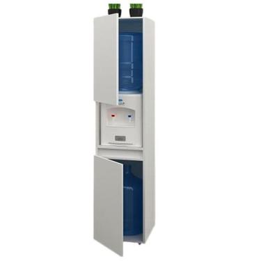 Imagem de Armario Para Bebedouro 02 Portas BL3312 Branco Tecno Mobili, Branco