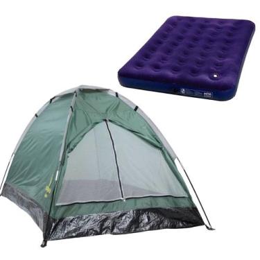 Imagem de Kit Camping Barraca Guepardo Koala 3 Pessoas Coluna d'água + Colchão M