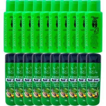 Imagem de Revenda Atacado 10 Gel Detonador com 21 Ervas + 10 Gel Massageador Mul