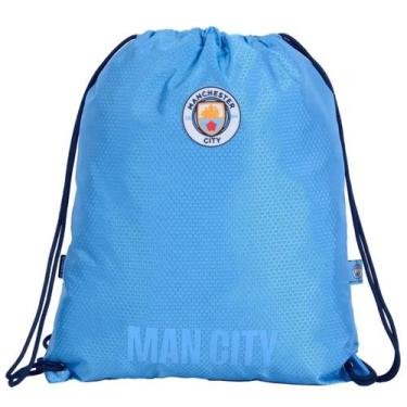 Imagem de Mochila de Saco Esportiva Manchester City - Xeryus - Xeryus Imp.distri