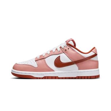 Imagem de Nike Dunk Low Tênis feminino, Pó estelar vermelho/laranja robusto, 42