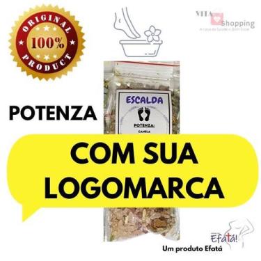 Imagem de Escalda Pés com sua logomarca - kit 30 unids - Efatá, POTENZA