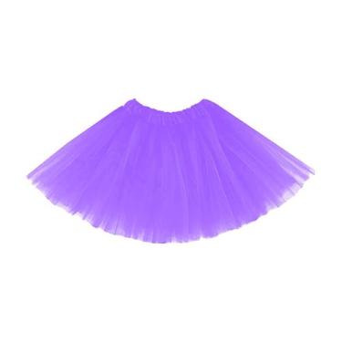 Imagem de Saia de Tule Tutu Infantil - 30cm - Extra Festas, Colorido