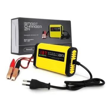 Imagem de Carregador Bateria Smart Charger 2A  Fonte Inteligente 12Volts 110~220