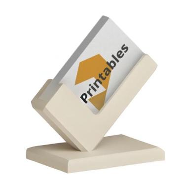 Imagem de Expositor Porta Cartão De Visita Suporte para cartão panfleto Livreto 