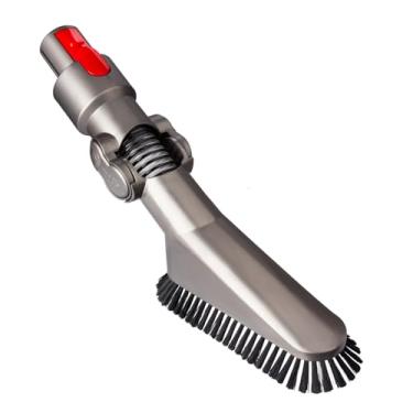 Imagem de Acessórios de substituição para aspirador de pó sem fio Dyson V7 V8 V10 V11 V15, acessório de escova de pó a vácuo macio com ângulo ajustável, perfeito para ventiladores de teto, parte superior de