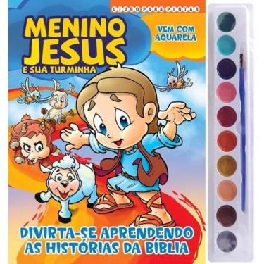 Imagem de Menino Jesus Livro Para Pintar