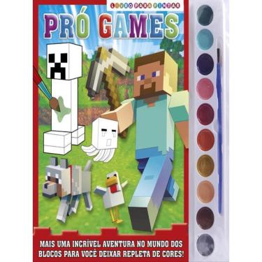 Imagem de Pró-Games Livro Para Pintar Com Aquarela