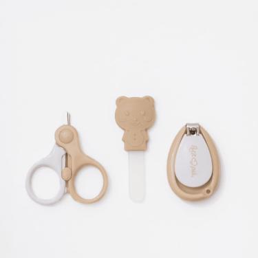 Imagem de Kit De Cuidados E Higiene Do Bebê 3 Peças Nude Petit Piá