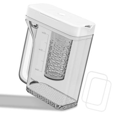 Imagem de Jarro de água para geladeira DA97-20587A atualizado compatível com Samsung Jarra de água para substituição de porta de geladeira sem vazamento, geladeira Samsung RF28R6301SG RF28R7351SG RF28R6221SR