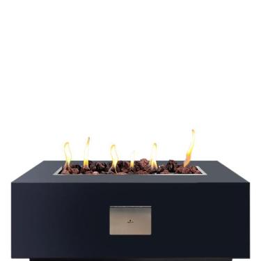 Imagem de Lareira A Gás Fire Pit De Jardim Afrodite - Fogo e Art, Preto, 60cm, G