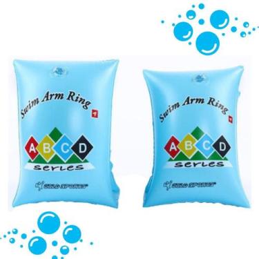 Imagem de Boia De Braço Infantil 3 a 6 anos Acessório Inflavel Para Piscina Nada