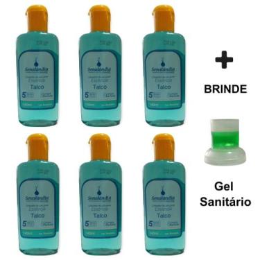 Imagem de 6 Limpador Desinfeta Perfuma Essência 140ml Lavanda Talco Cereja Avelã