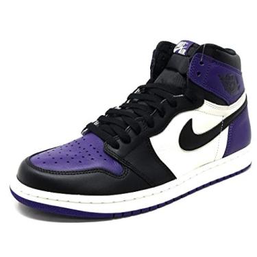 Imagem de (Men's) Air Jordan 1 Retro High OG 'Court Purple 1.0' (2018) 555088-501