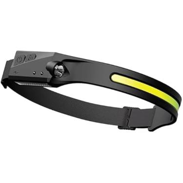 Imagem de Lanterna Para Cabeça De Led Recarregável Fita Ajustável Com Sensor Inteligente De Movimento