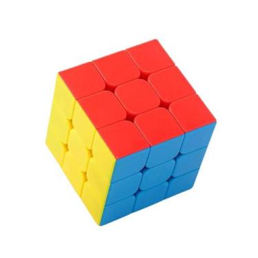Imagem de Cubo Mágico Color Magic 3x3x3cm Sortido Raciocínio Divertido - Dutoys