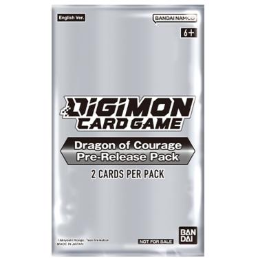 Imagem de Digimon Card Game: Dragon of Courage Pre-Release Pack