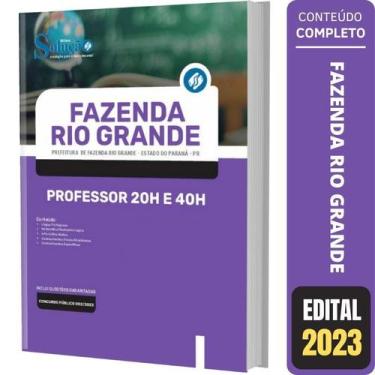 Imagem de Apostila Fazenda Rio Grande Pr - Professor 20H E 40H - Editora Solucao