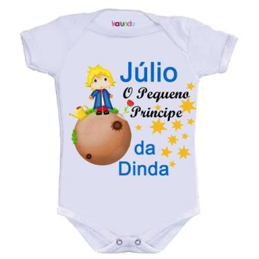 Imagem de Body Divertido - Pequeno Príncipe da Dinda - KALUNDU KIDS, M