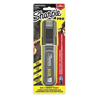 Imagem de SHARPIE Marcador permanente Pro, GG, ponta de cinzel, marcador preto (2018347)