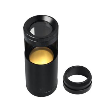 Imagem de Landtek Polariscópio Portátil De Led Com Design Lente Dupla, Lupa 28 Mm Diâmetro, Joalheiro Iluminação Integrada, Gemologista, Ferramenta Para Teste Pedras Preciosas