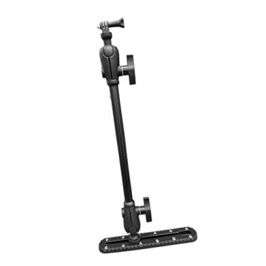 Imagem de menolana Suporte de câmera de ação para suporte de montagem de caiaque, de alumínio para câmera esportiva, para rafting, pesca, barco, canoas, Pequeno