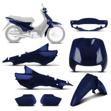Imagem de Kit Carenagem 5 Peças Pro Tork Moto Honda Biz 100 1998 a 2005 Substitu