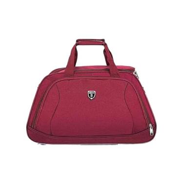 Imagem de Bolsa Viagem Mala de Mão Feminina Masculino Grande(0010Vermelho)