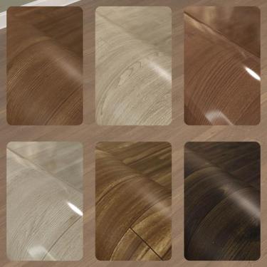 Imagem de Piso Vinílico Em Manta PVC 0,7mm Antiderrapante 26m² Imita Madeira Fos