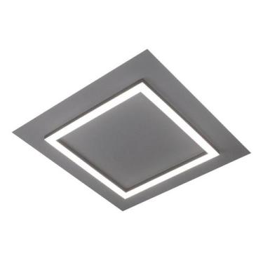 Imagem de Plafon LED Sharp 90W 3000K Branco Quente 6430 Lumens Branco 48cm Bivol