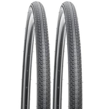 Imagem de YUNSCM 2 peças 700 pneus de bicicleta de estrada 700 x 32C/(32-622) compatíveis com pneus de bicicleta de estrada 700x30C 700x31C 700 x 32C 700x33C 700x34C (Y-1317)