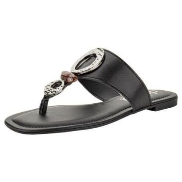 Imagem de Tamanco feminino flat dakota y7981, Preto, 37