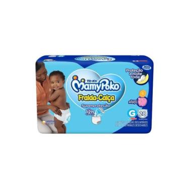Imagem de Fralda Descartável Mamypoko Calça Superproteção G 28 Unidades