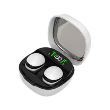 Imagem de Generic Fones de ouvido dormindo em fones de ouvido fones de ouvido ruído cancelando o fone de ouvido sem fio 5.3 fone de ouvido para laptop ginásio de, Branco