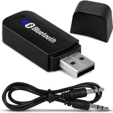 Imagem de Adaptador Receptor Bluetooth Bt-163, USB Stereo 2.1 + P2 Áudio