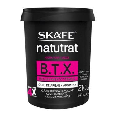Imagem de Alisante para os Cabelos Skafe - BTX Mega Natutrat, 210g