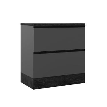 Imagem de Balcão 1 Porta 1 Gaveta (Com Tampo) 80cm Etna - SSX Multicoisas