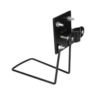 Imagem de oshhni Suporte de suporte para cesta de bicicleta de para cesta de bicicleta para bagageiro de carga, L Bracket 1.5 to 3cm