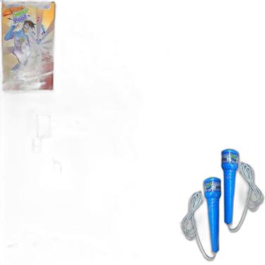 Imagem de Microfone Duplo Infantil Com Pedestal - Menino