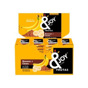 Imagem de Barra Enjoy Frutas 12x25g - Banana e Cacau OU Maça e Canela