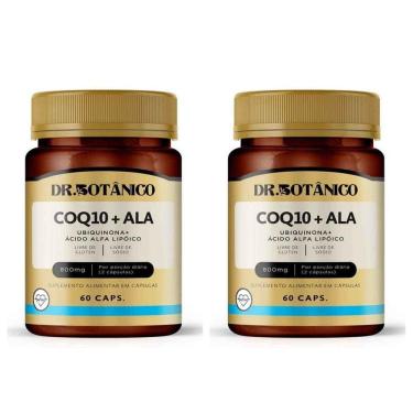 Imagem de Kit 2 Un - Coenzima Q10 + Acido Alfa Lipoico - Dr Botanico