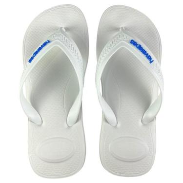 Imagem de Chinelo Havaianas Masculino Havaianas Top Max Comfort, Branco, 37/38