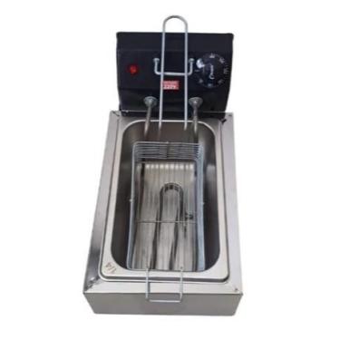 Imagem de Fritadeira Elétrica 2 litros Profissional Uso Doméstico sem tampa - Ma